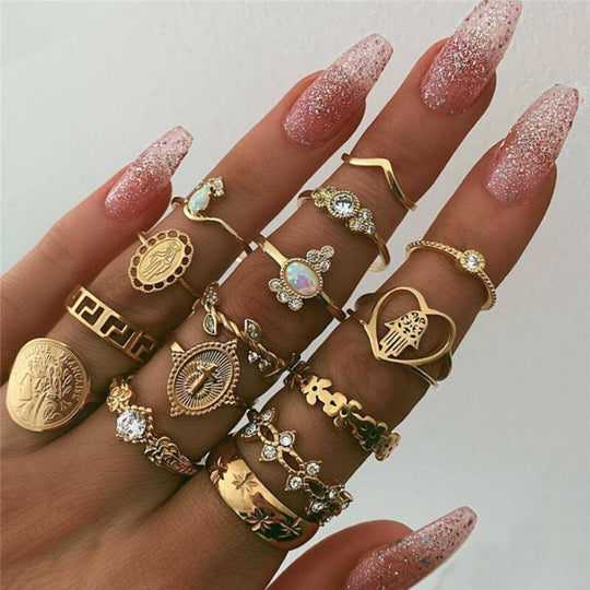 Zestaw Einzigartiges Premium z 8 do 12 Ringen