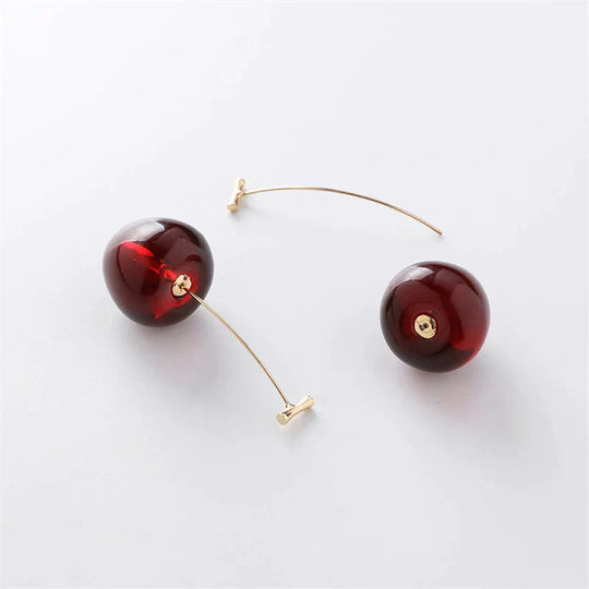 Luksusowe kolczyki Red Cherry