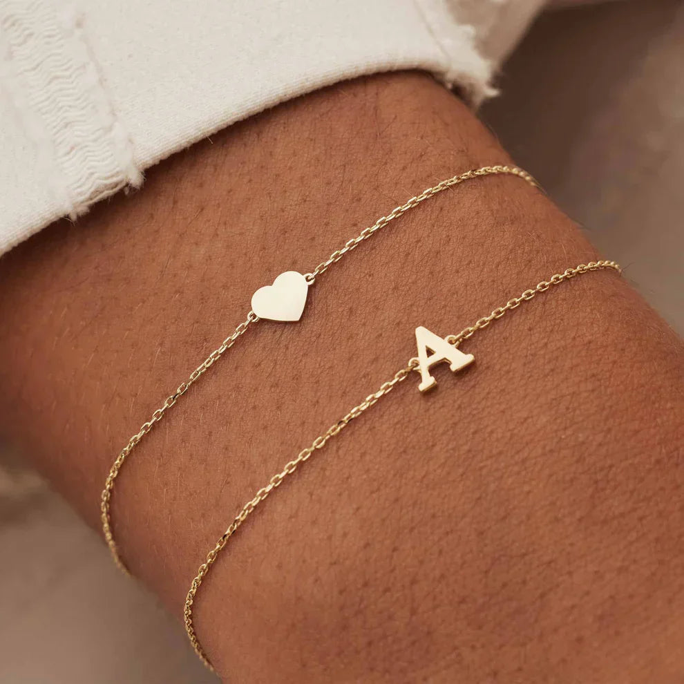 Bransoletka Vita Signa Initial | Złota