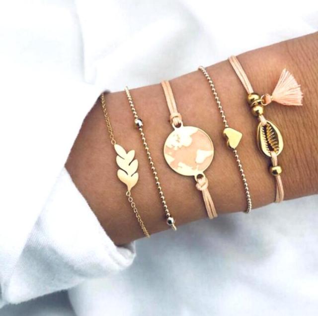 Joy - Unikalny zestaw 5 luksusowych bransoletek