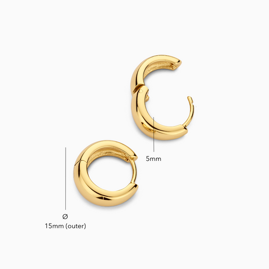 Rue Hoops | Złoto