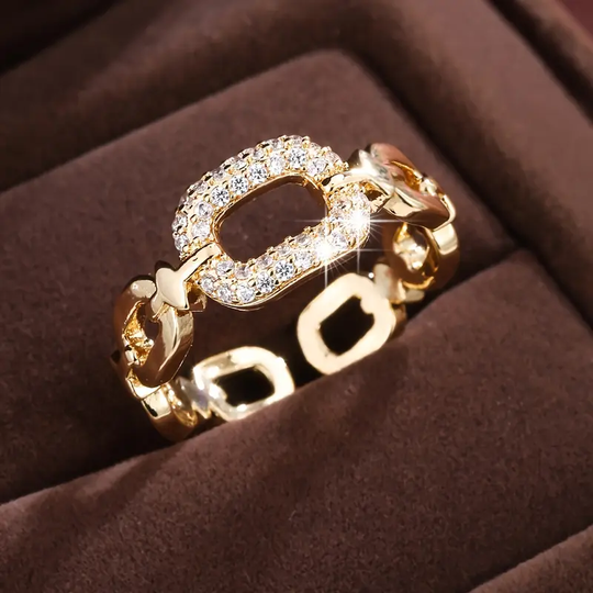 Złoty Pierścień Bright Chain