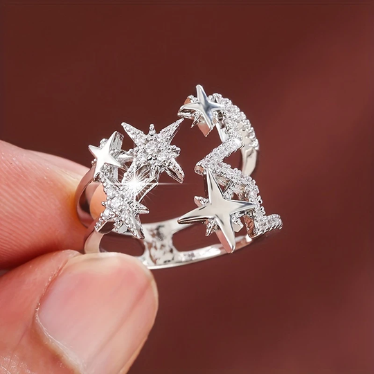 Pierścień Starlight Silver